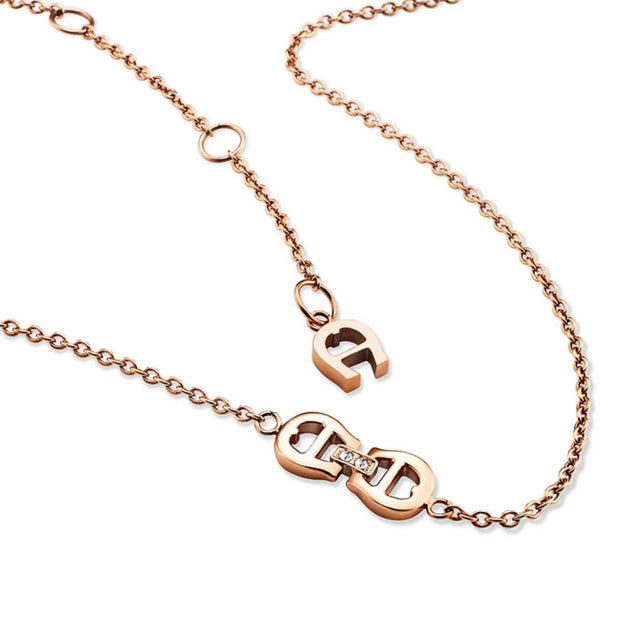 Women Rose Gold Necklace