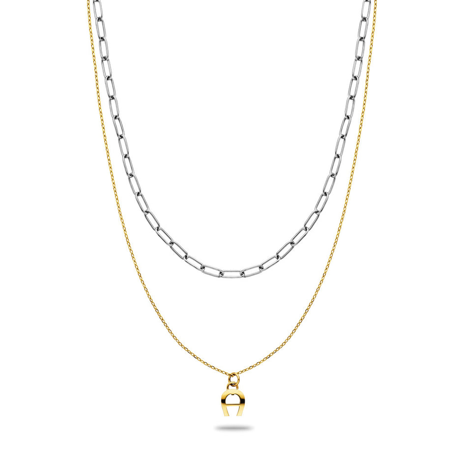 Women Two Toned Necklace