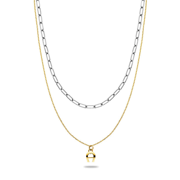 Women Two Toned Necklace