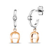 Women Two Toned Earrings