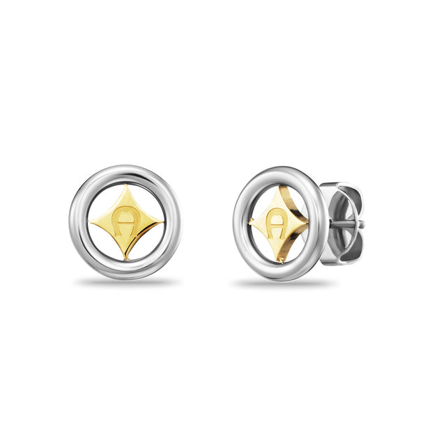 Women Two Toned Earrings