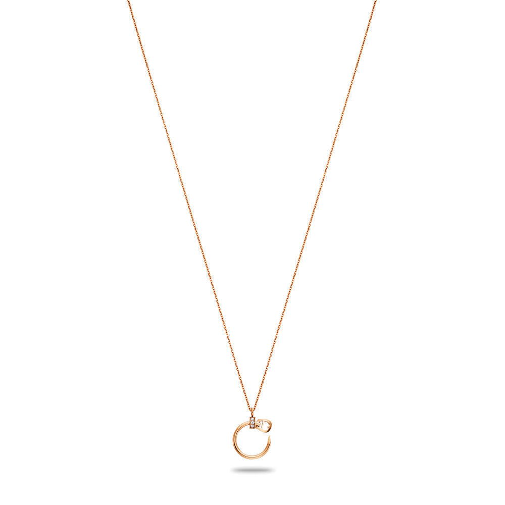 Women 45cm Rose Gold Necklace