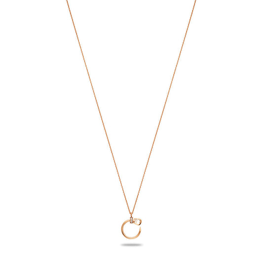 Women 45cm Rose Gold Necklace