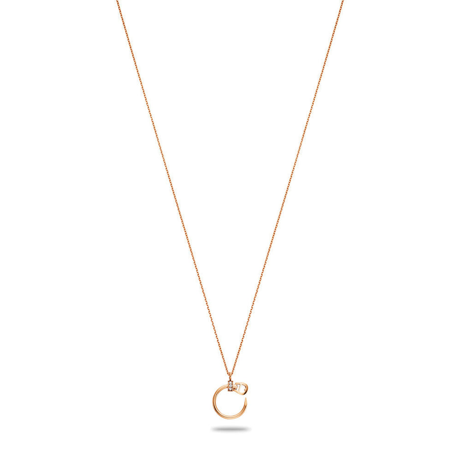 Women 45cm Rose Gold Necklace