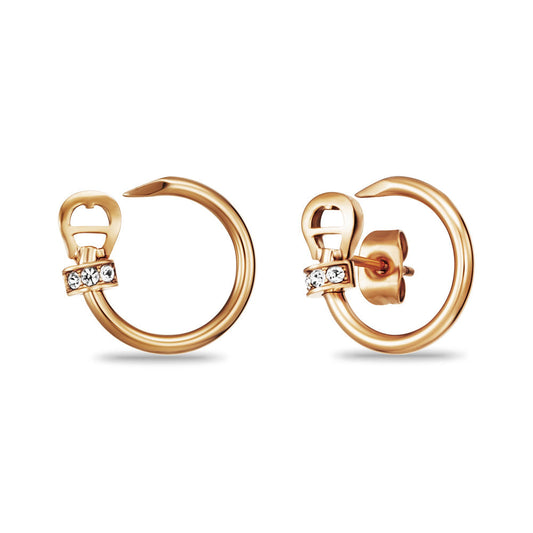 Women Rose Gold Earring