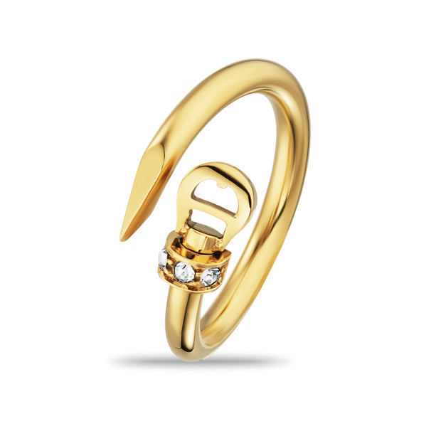 خاتم ذهبي للنساء