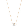 Women 45cm Rose Gold Necklace