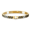 Women Herma Two Tone Bangle