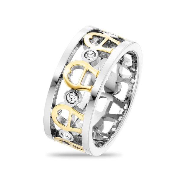 Women Giada Two Tone Ring
