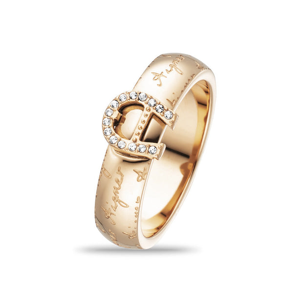 Women Elisa Rose Gold Ring