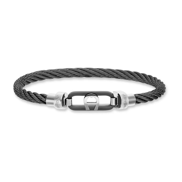 Men Ubaldo Black Bangle