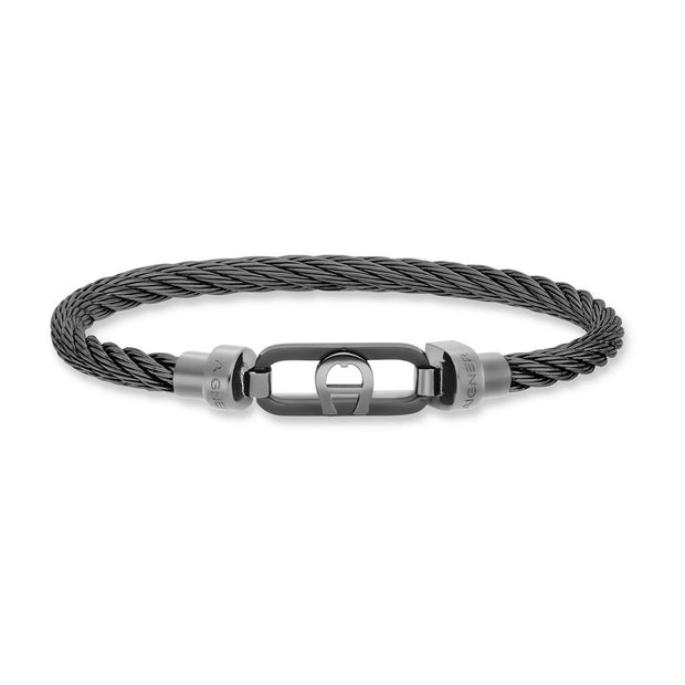 Men Ubaldo Black Bangle