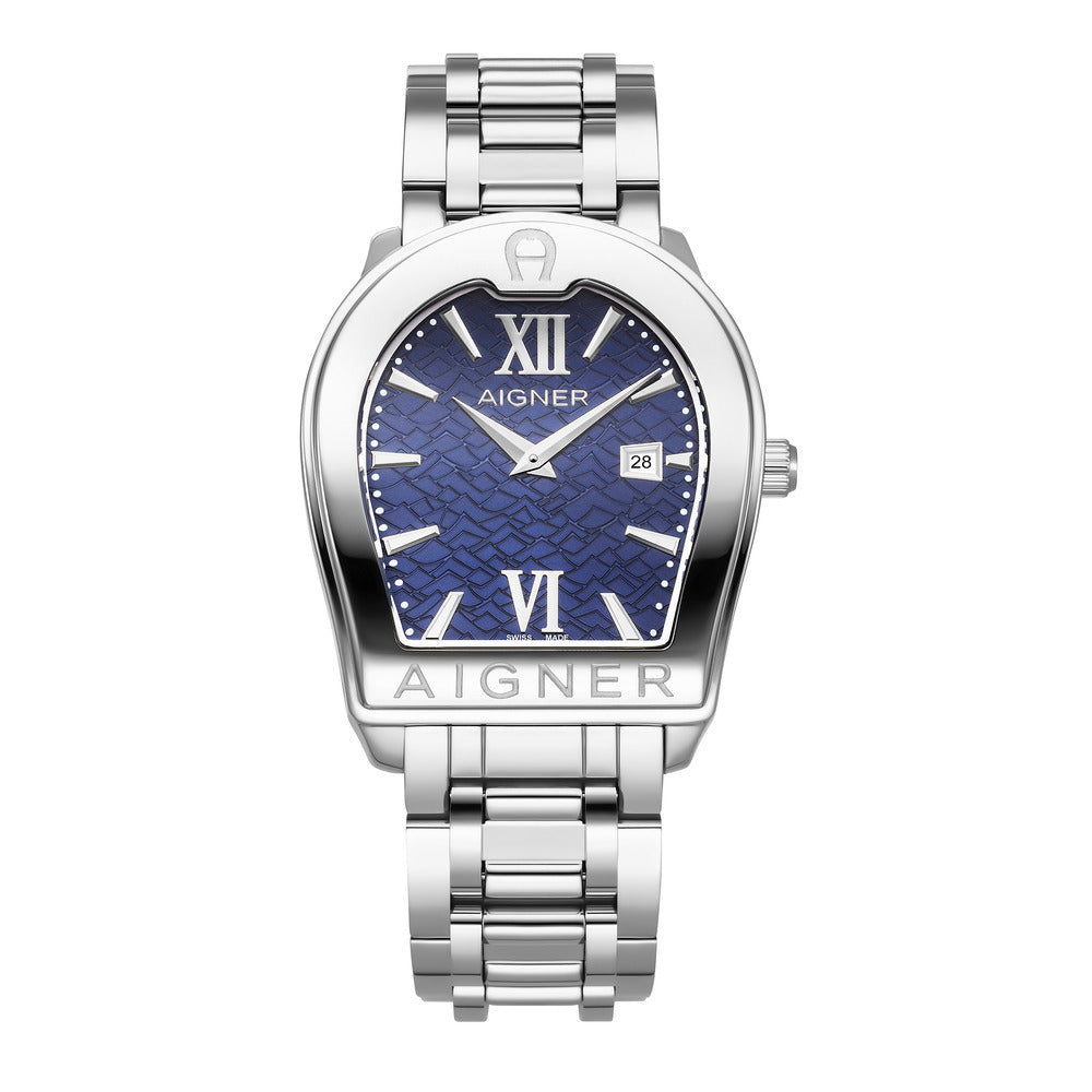 Men Verona Due Blue 46mm Watch