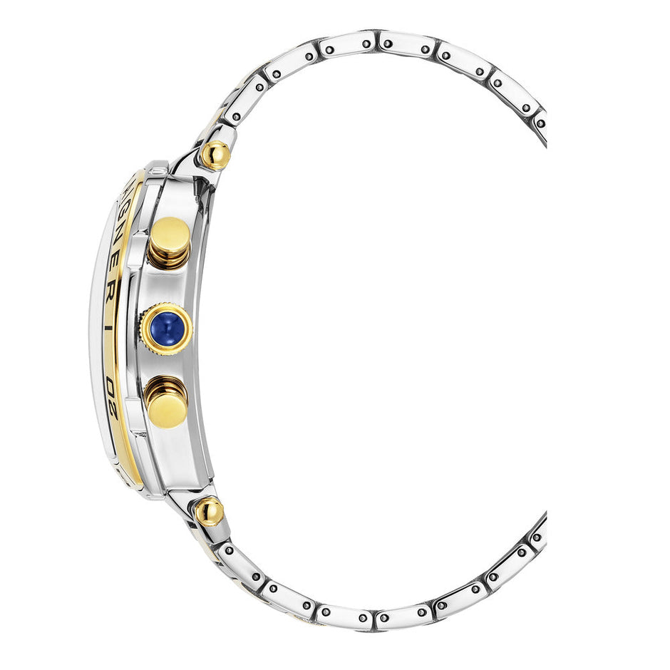 Men Trapani Chrono Two Tone Watch