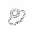 Women White Ring