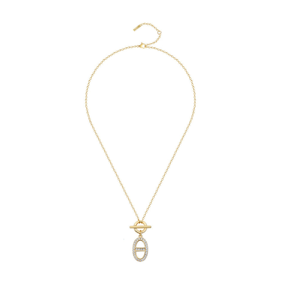 Women Long Gold Necklace
