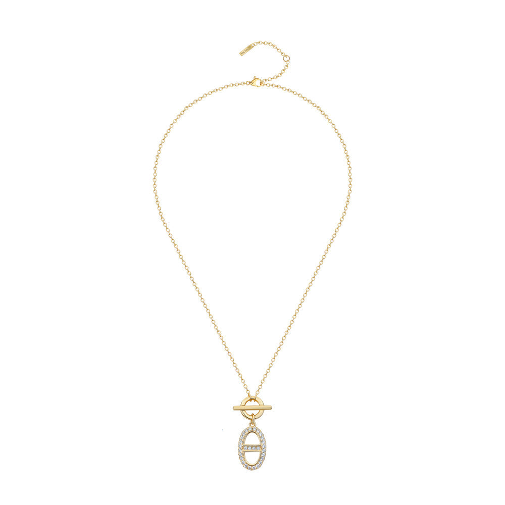 Women Long Gold Necklace
