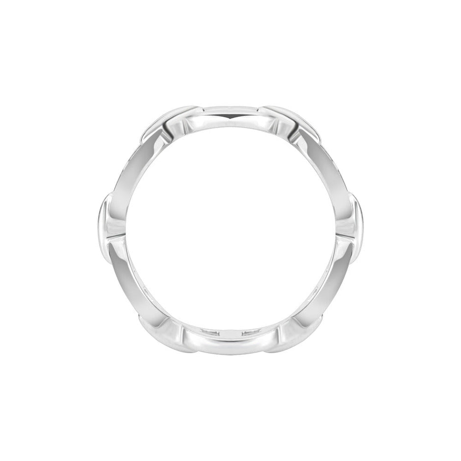 Women White Ring