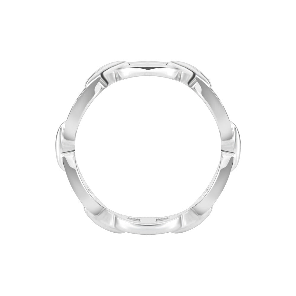 Women White Ring