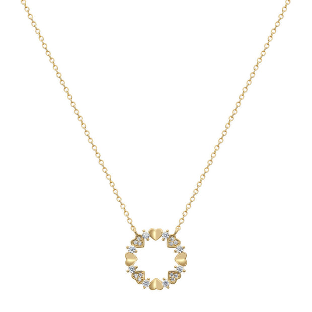 Women Gold Necklace Short