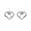 Women White Earring