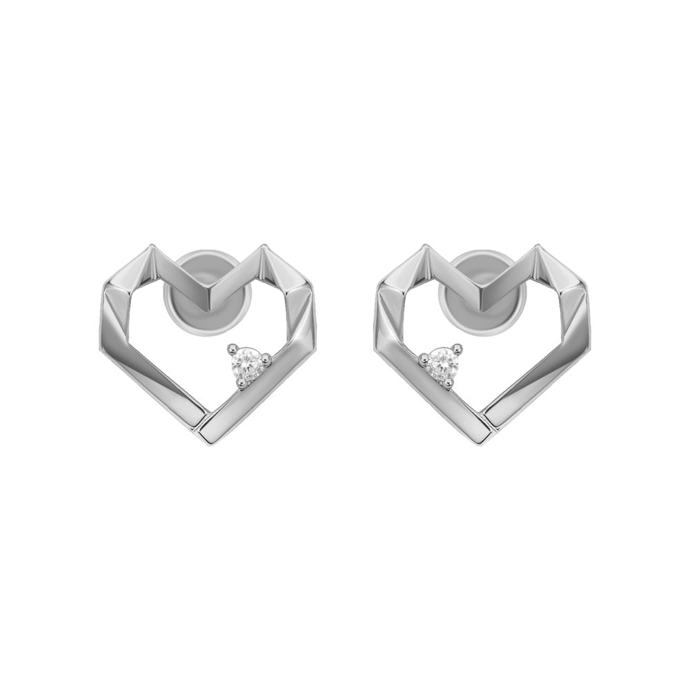 Women White Earring