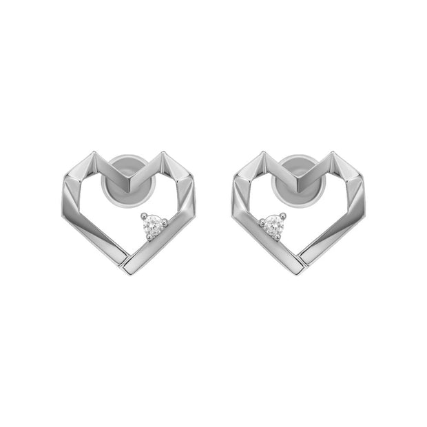 Women White Earring