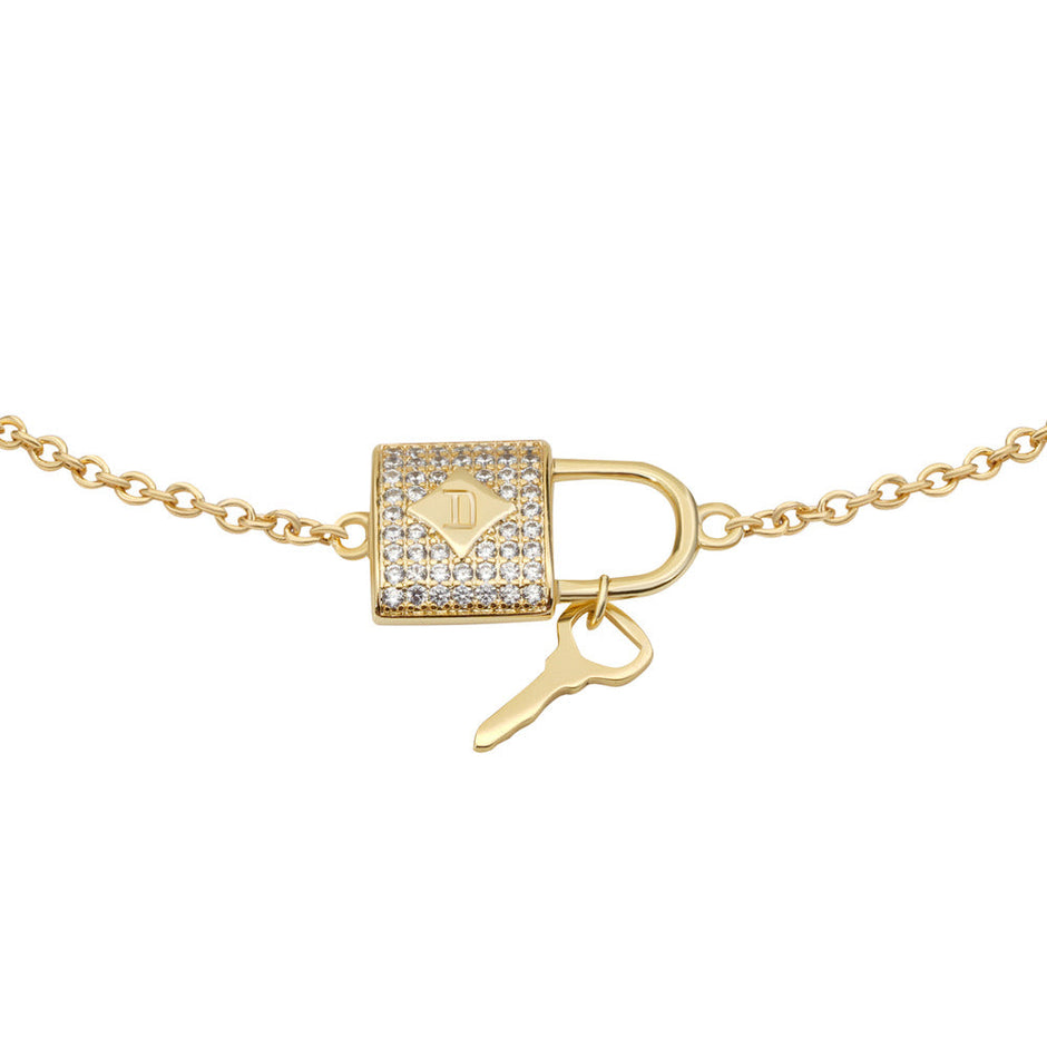 Women Slim Round Gold Bracelet