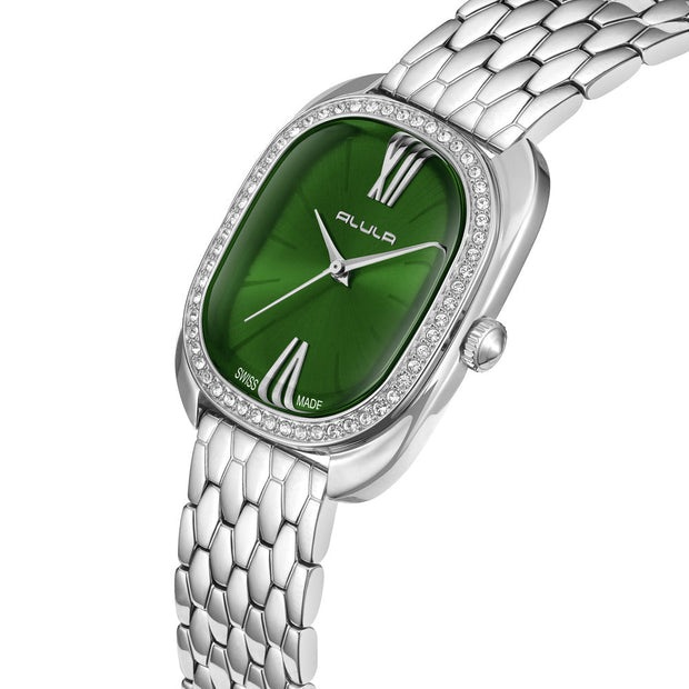 Women Silver 28mm Watch