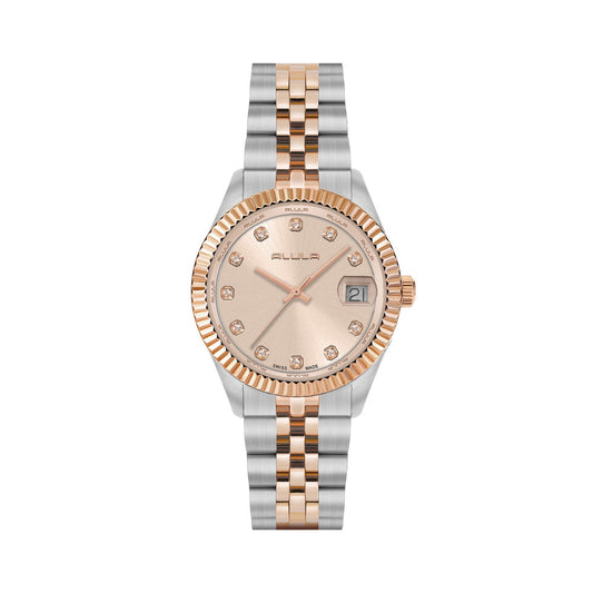 Women Rosegold Stainless Steel 32mm Watch