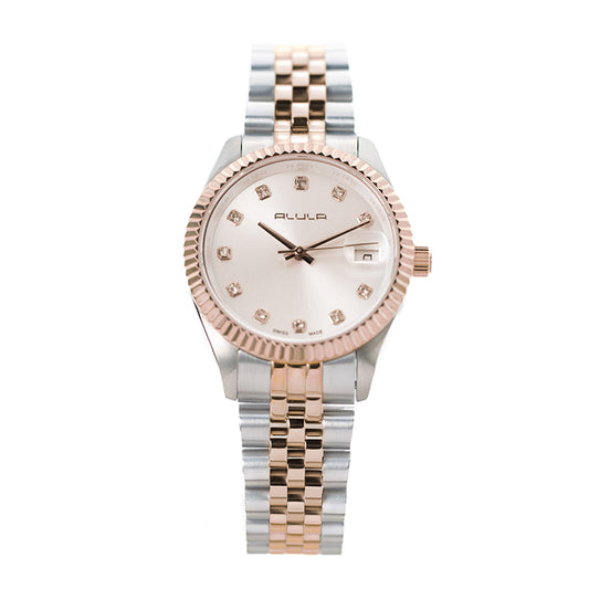 Women Rosegold Stainless Steel 32mm Watch