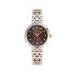 Women Brown Stainless Steel 33mm Watch