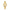 Women Gold Stainless Steel 33.5mm Watch