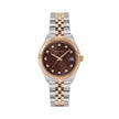 Women Brown 32mm Sillver/Rose Gold Watch