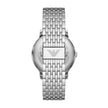Men Minimalist Silver Watch