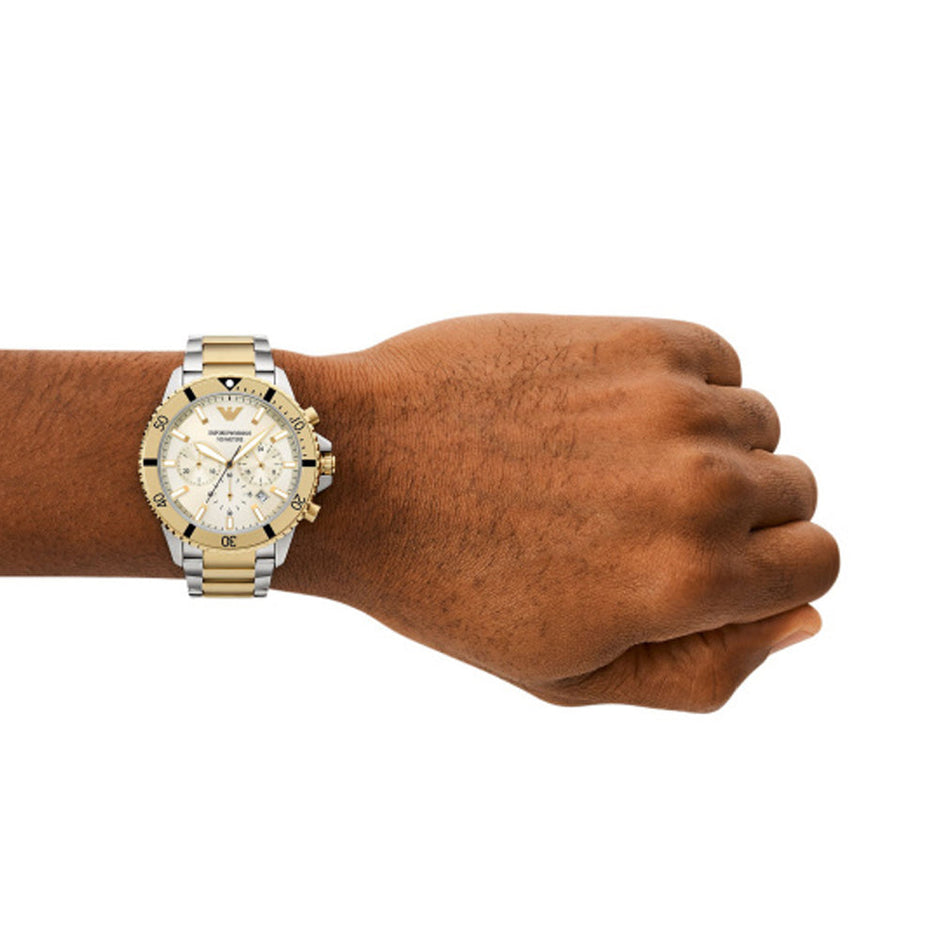 Men Sea Explorer Cream Watch
