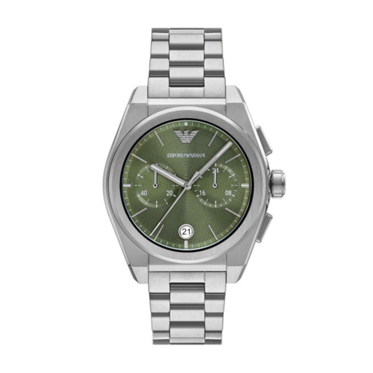 Men Silver 43mm Watch