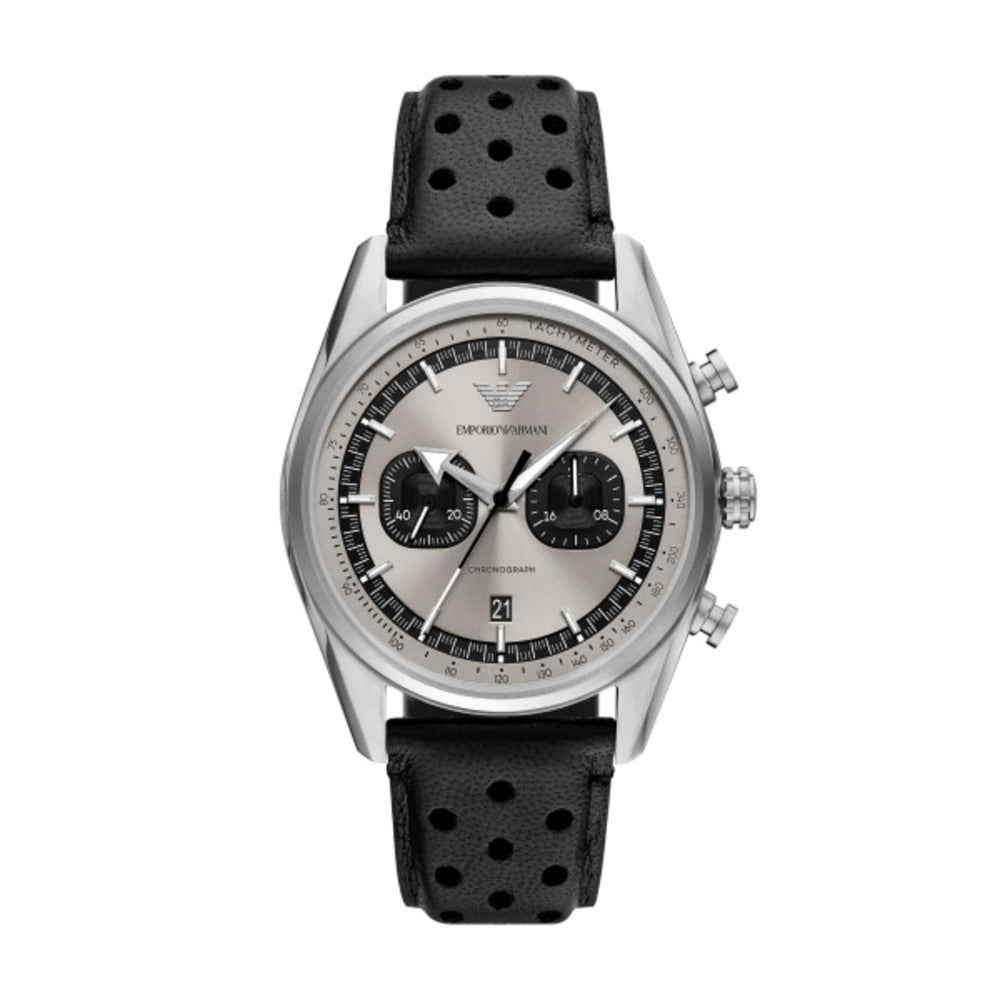 Men Racer Black 42mm Watch