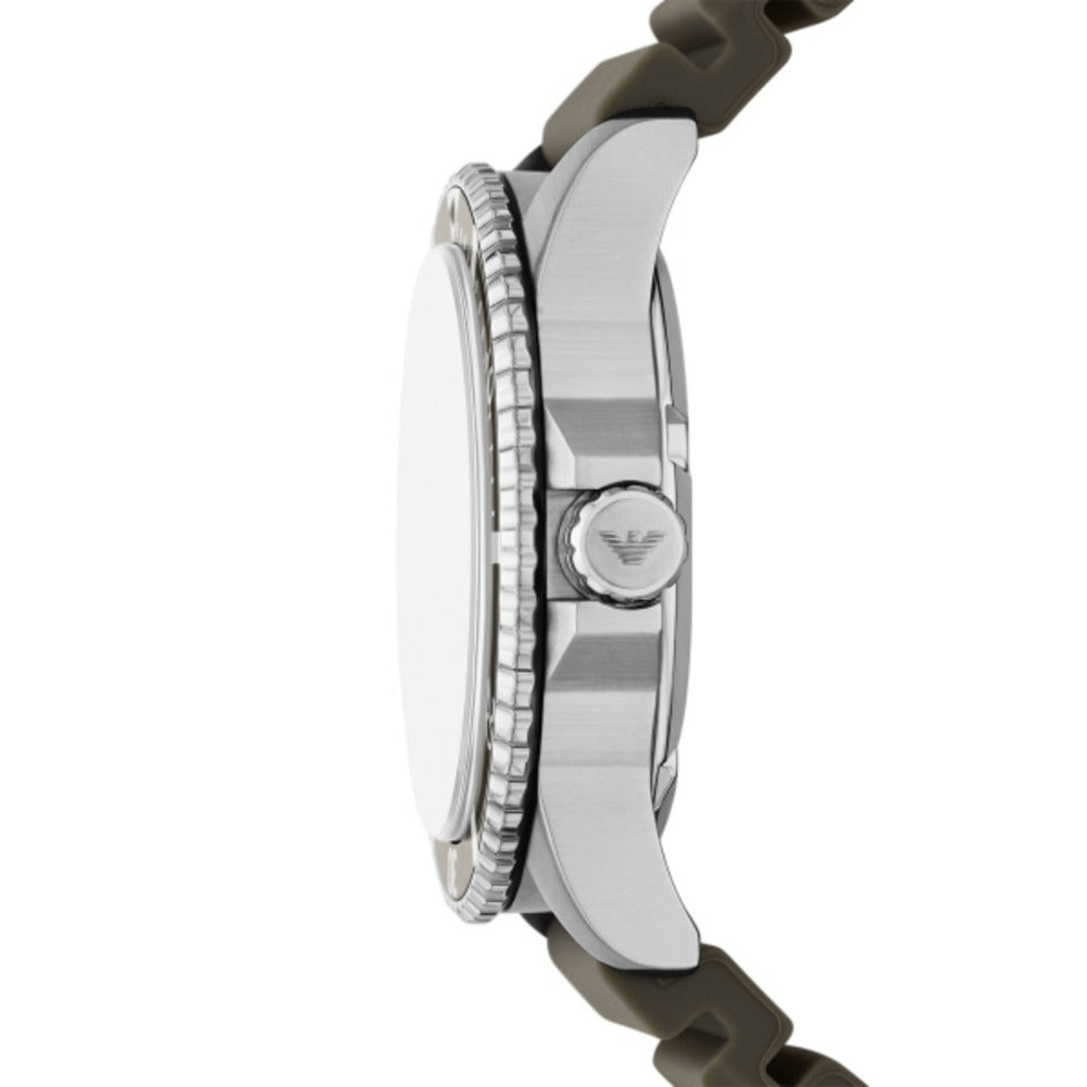 Men World Explorer Green Watch