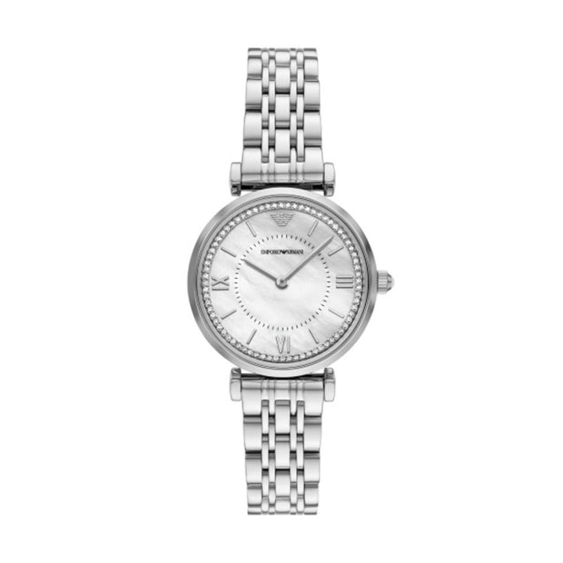 Women Gianni T-Bar Silver Watch