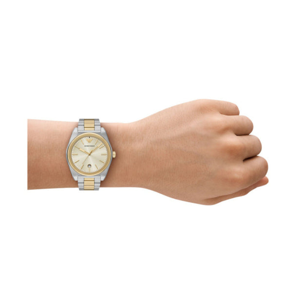 Men Silver Watch
