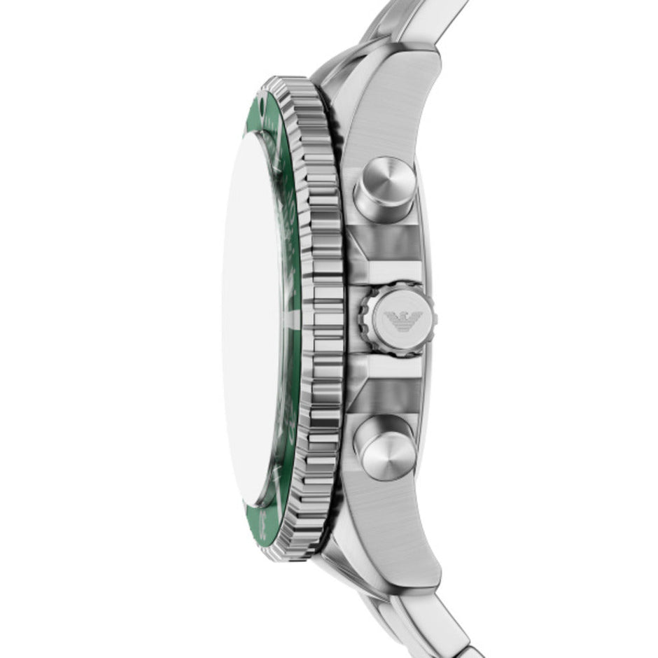 Men World Explorer Green watch
