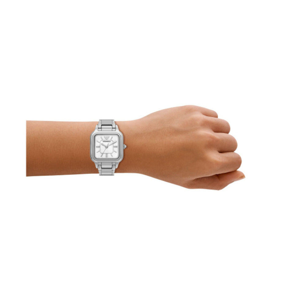 Women Silver Watch