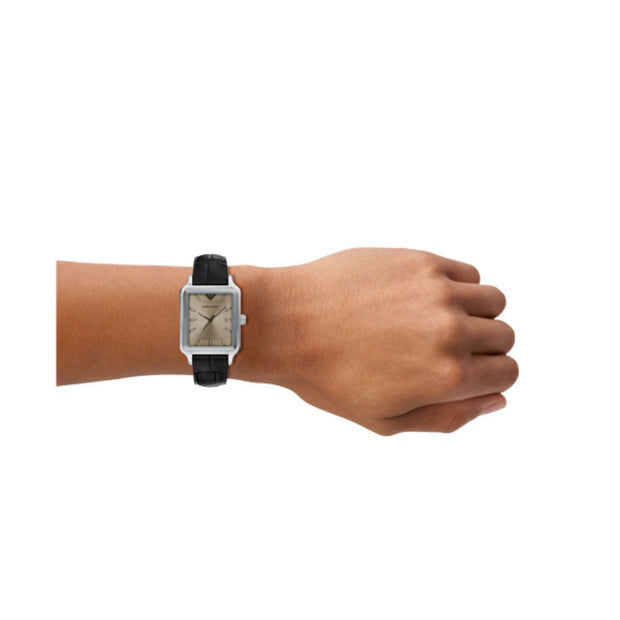 Men Brown Leather Watch