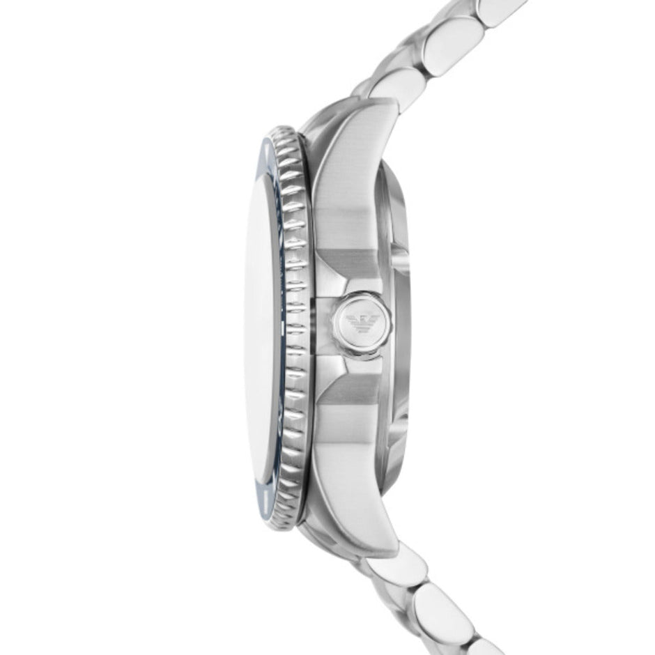 Men Sea Explorer Silver Watch