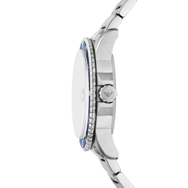 Men World Explorer Silver Watch