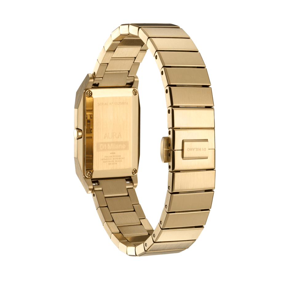 Unisex Aura Golden Watch