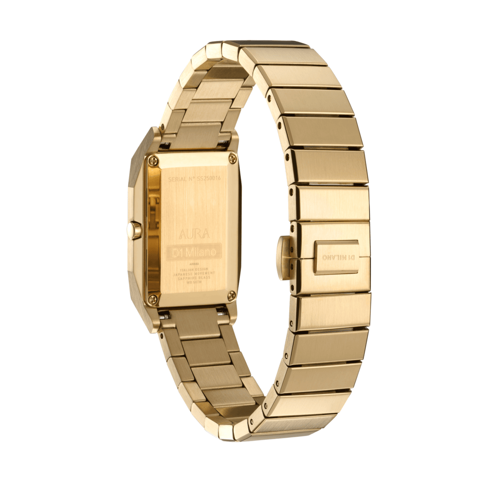 Unisex Aura Golden Watch