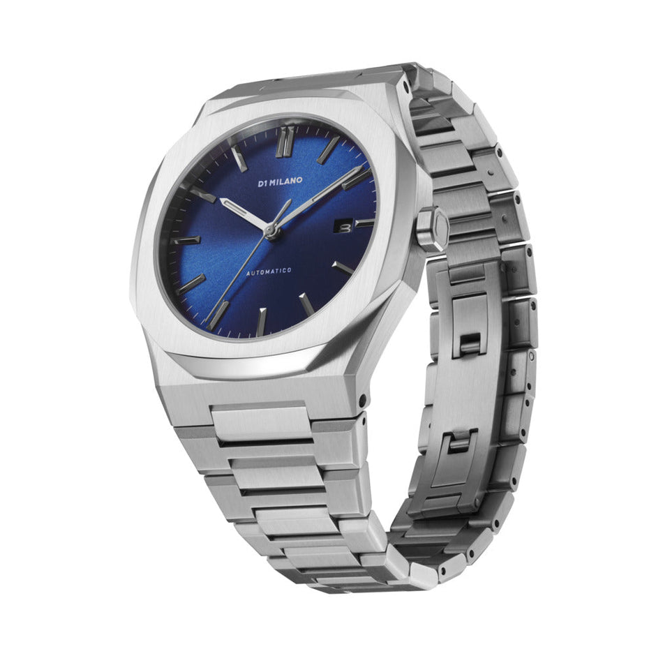 Men Automatic Silver 41mm Watch