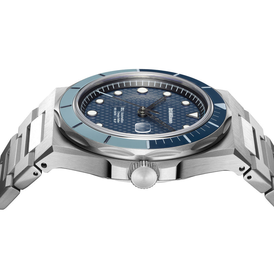 Men Automatic Silver Watch